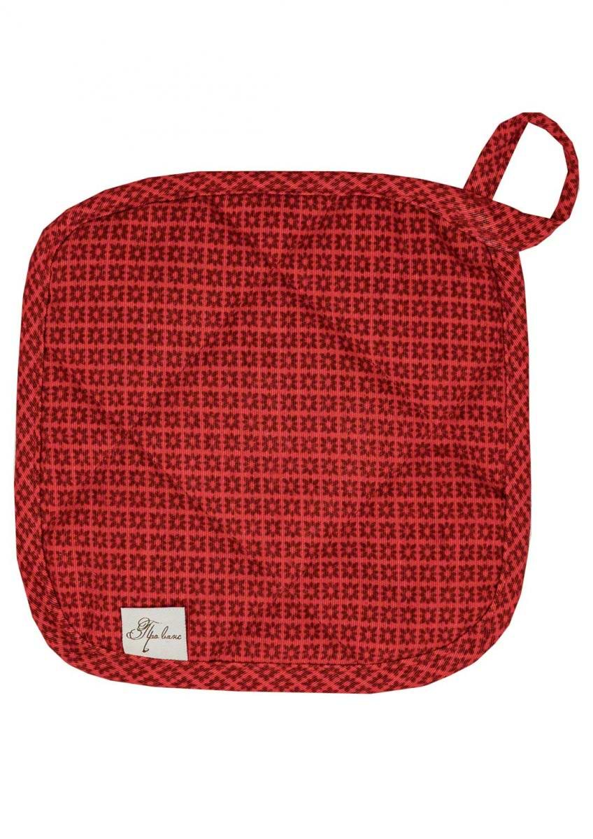 Купити Прихватка Прованс Merry Christmas червона 20х20 (031454) - Фото 1 Прихватка Прованс Merry Christmas червона 20х20 (031454) - Фото 1