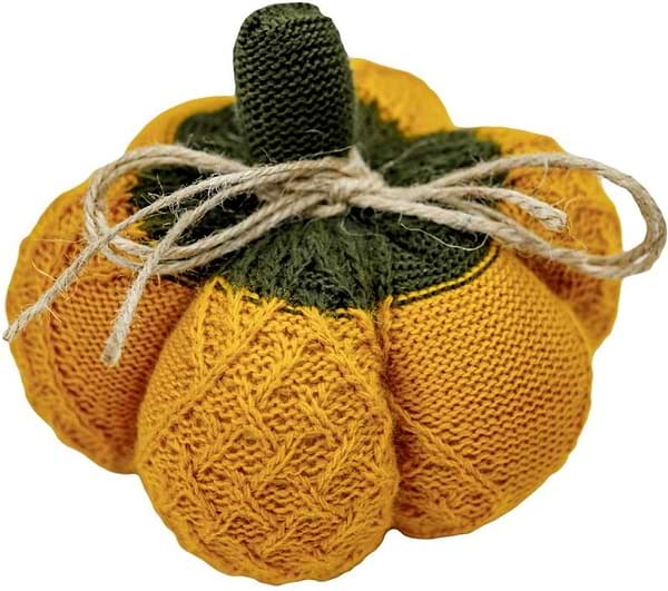 Фото - Подушка декоративная Прованс Тыква горчичная D25 см (035111)