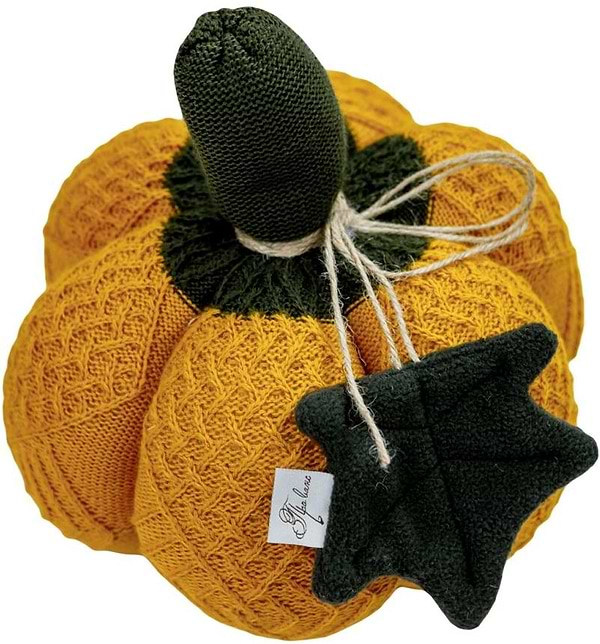 Фото - Подушка декоративная Прованс Тыква горчичная D25 см (035111)