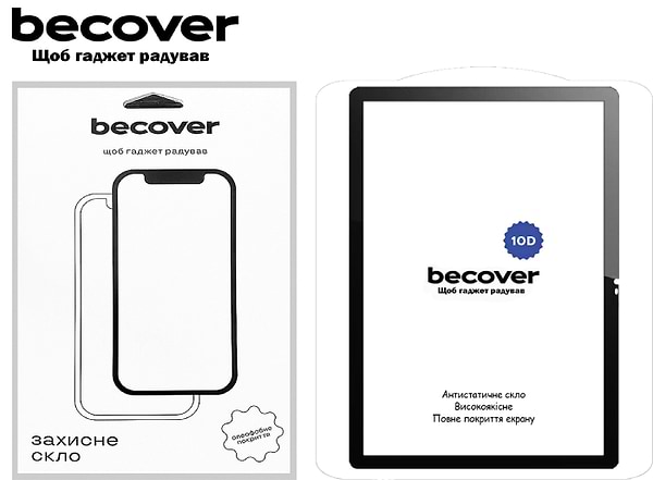 Фото - Захисне скло для планшета BeCover 10D for Xiaomi Redmi Pad SE 11'' Black (710590)