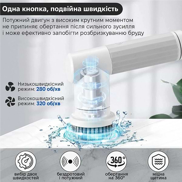 Фото - Электрическая щетка INSPIRE QJS-1