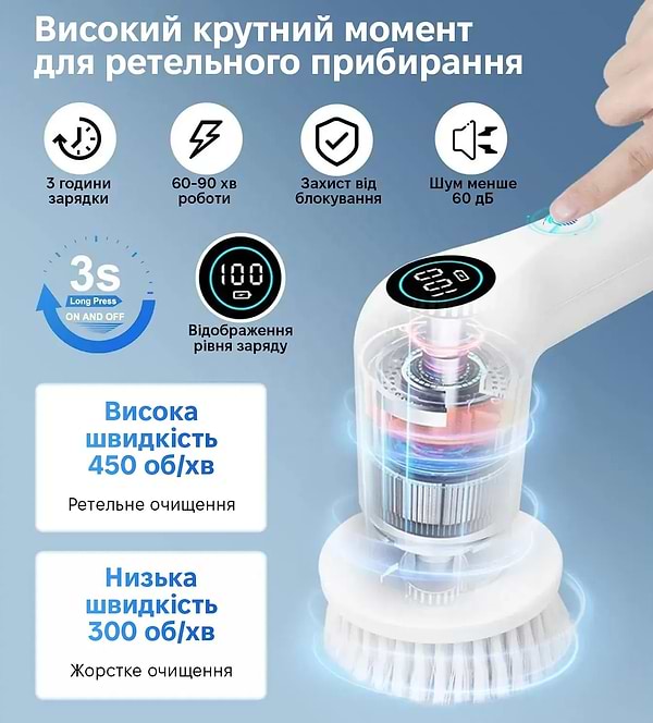 Фото - Электрическая щетка INSPIRE QJS-7