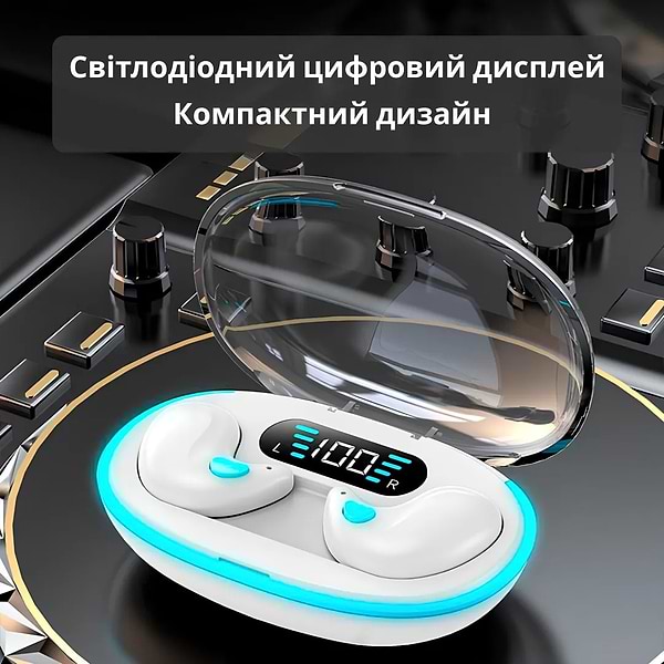 Фото - Уценка - Наушники вкладыши беспроводные TWS INSPIRE M96 White