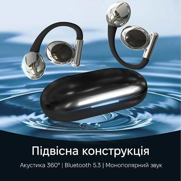 Фото - Уценка - Наушники вкладыши беспроводные TWS INSPIRE YYK-880 Black