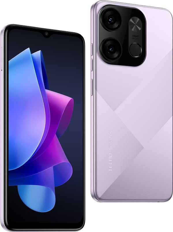 Фото - Смартфон Tecno Spark Go 2023 3/64Gb Nebula Purple (BF7n)