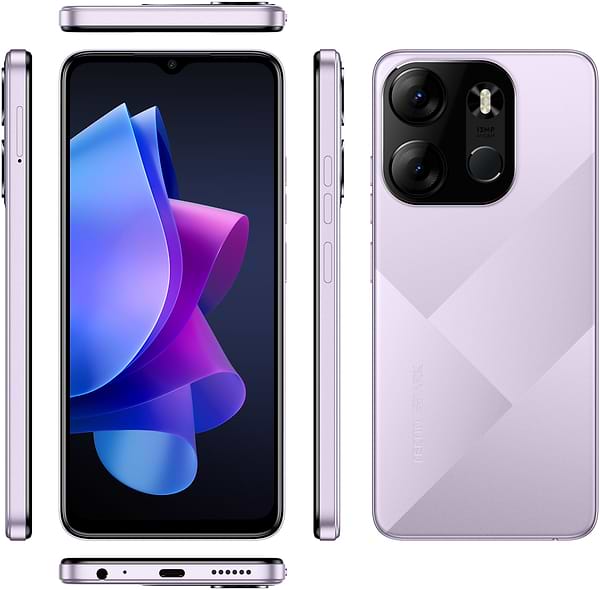 Фото - Смартфон Tecno Spark Go 2023 3/64Gb Nebula Purple (BF7n)