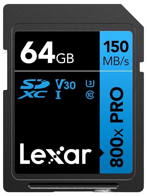 Фото - Карта памяти Lexar SDXC 64GB UHS-I (LSD0800P064G-BNNNG)