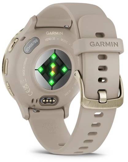 Фото - Смарт-часы Garmin Venu 3S French Gray + Soft Gold (010-02785-02)