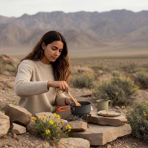 Фото - Набір посуду туристичний Neo Tools 2 в 1 (63-144)