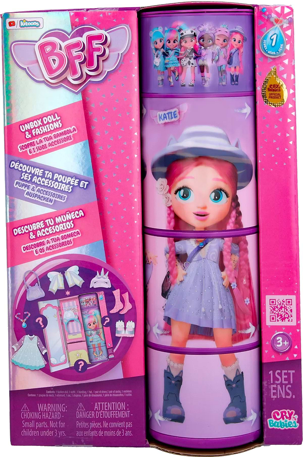 Фото - Коллекционная кукла Cry Babies BFF S1 Кэти (904347)
