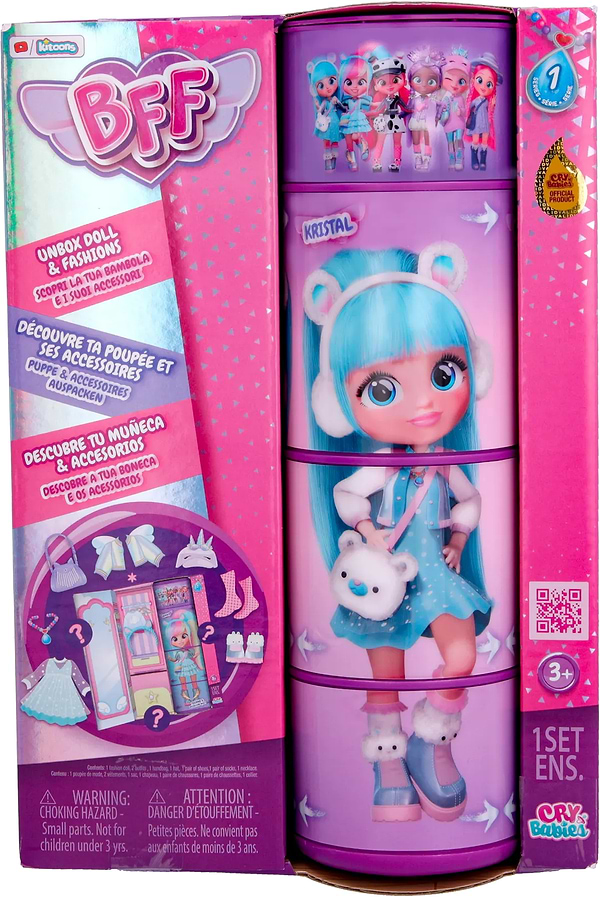 Фото - Коллекционная кукла Cry Babies BFF S1 Кристалл (904323)