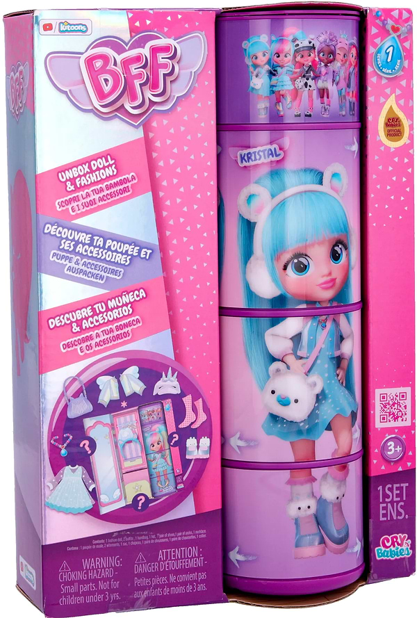 Фото - Коллекционная кукла Cry Babies BFF S1 Кристалл (904323)