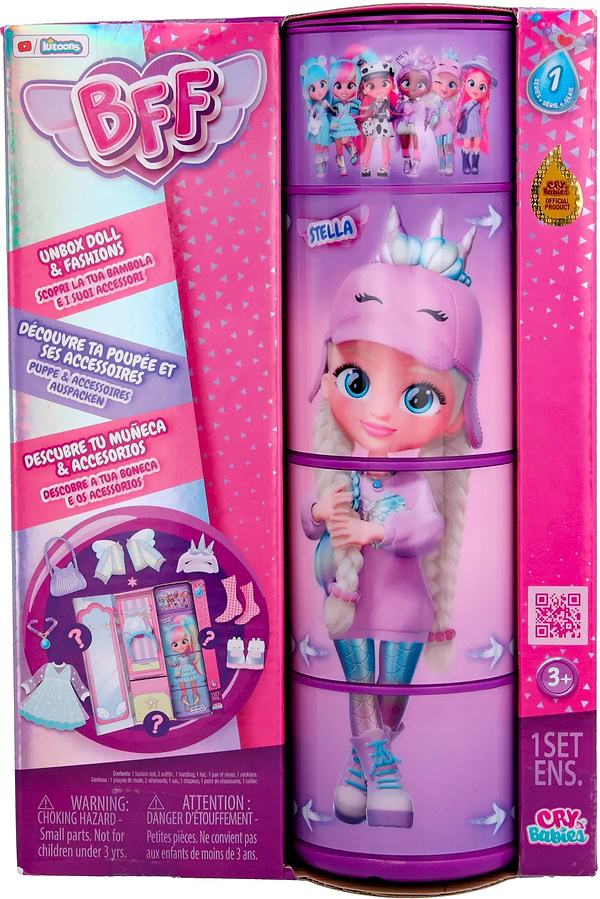 Фото - Коллекционная кукла Cry Babies BFF S1 Стелла (904330)