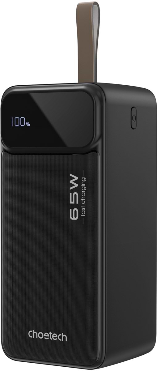 Фото - Батарея мобільна Choetech PD 50000mAh 65W Black (B733-CCBK)