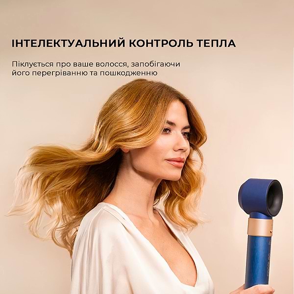 Фото - Стайлер Cecotec Bamba CeramicCare AirGlam Blue (CCTC-03466)