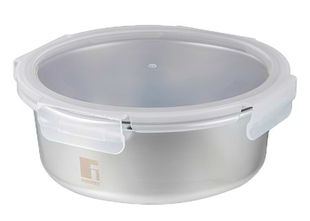 Ємність для зберігання Bergner Go Lovers 690 мл (BG-36315-GY) - Фото 1