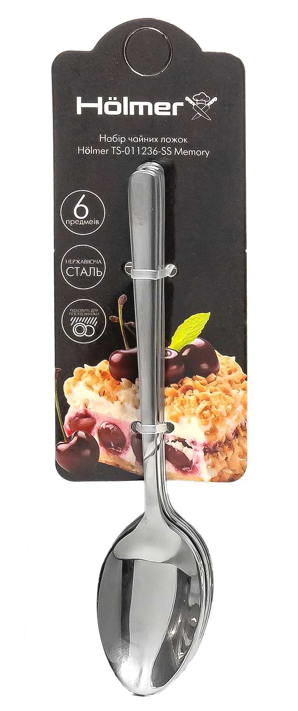 Фото - Набір чайних ложок Holmer TS-011236-SS Memory
