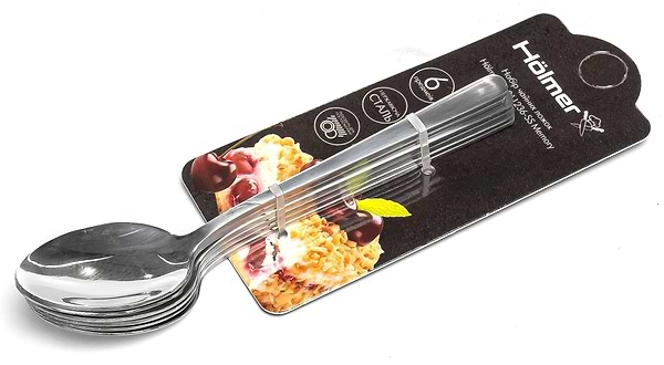 Фото - Набір чайних ложок Holmer TS-011236-SS Memory