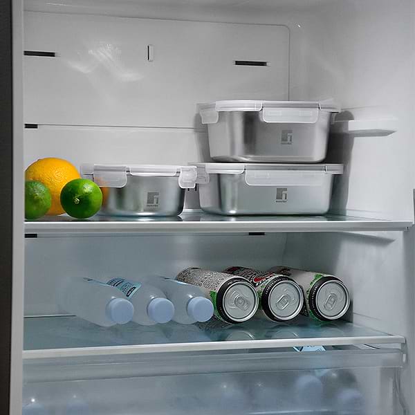 Фото - Ємність для зберігання Bergner Go Lovers 1,5 л (BG-36314-GY)