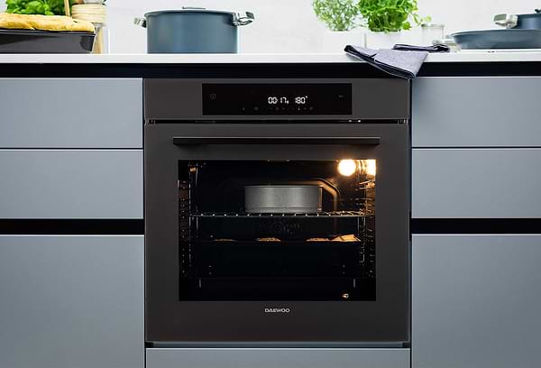 Фото - Духовой шкаф + варочная панель индукционная Daewoo O7EFT68HHZGUA + H6VS28M2BUA