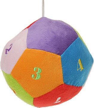 Фото - Мягкая игрушка подушка Tigres Мячик с цифрами, (ІГ-0001)