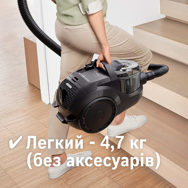 Фото - Пылесос для сухой уборки без мешка Bosch BGC21X200