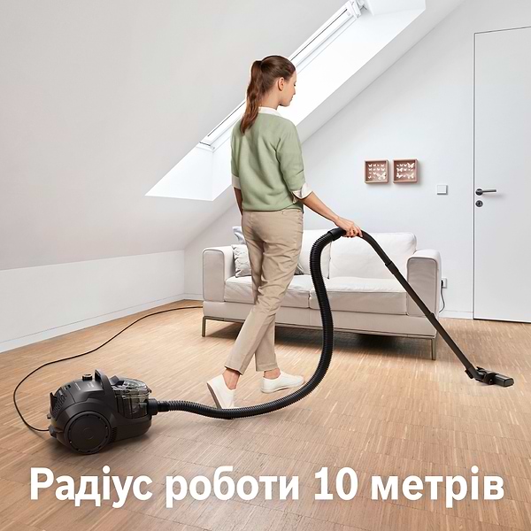 Фото - Пылесос для сухой уборки без мешка Bosch BGC21X200