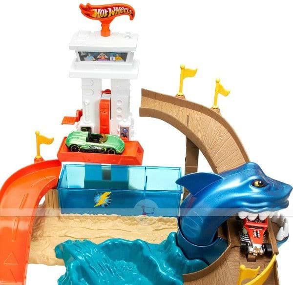 Фото - Трек Hot Wheels Полювання на акулу серії Зміни колір (BGK04)