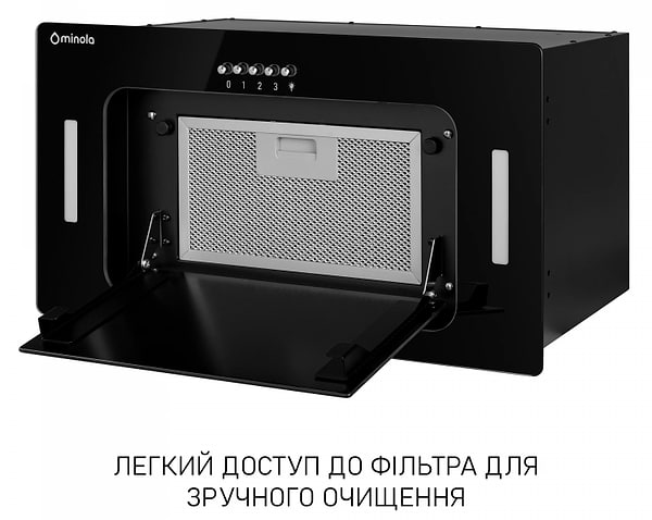 Фото - Вытяжка встраиваемая Minola BGK 5677 BL