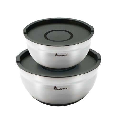 Набір мисок Masterpro Foodies collection 2 шт (BGMP-1553) - Фото 1