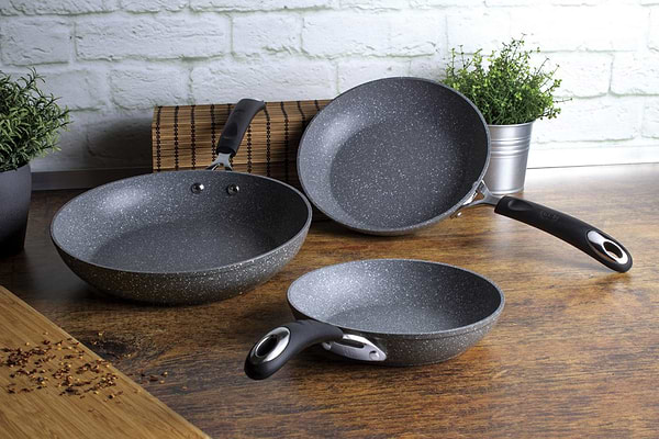 Фото - Сковорода для млинців BerlingerHaus Stone Touch Line 25 см (BH-1164N)