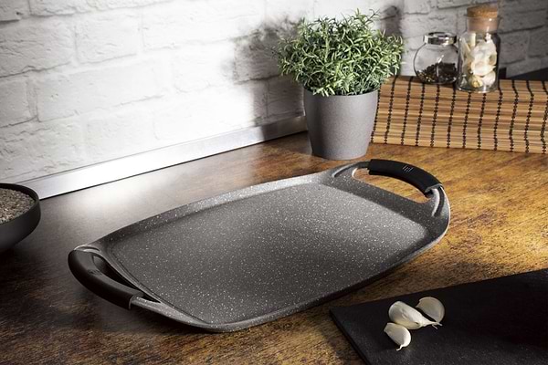 Фото - Сковорода для млинців BerlingerHaus Stone Touch Line 25 см (BH-1164N)