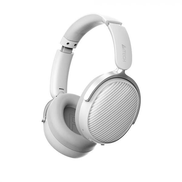 Фото - Навушники повнорозмірні бездротові A4tech Fstyler ANC Bluetooth 5.3 Wireless (BH350C White)