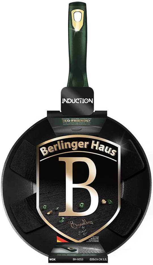 Фото - Сковорода ВОК BerlingerHaus 28 см (BH 6053)