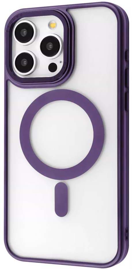 Чехол для смартфона Proove Blur Case with Magnetic Ring iPhone 16 Pro Deep Purple (PCBCIP16P004) - Фото 1