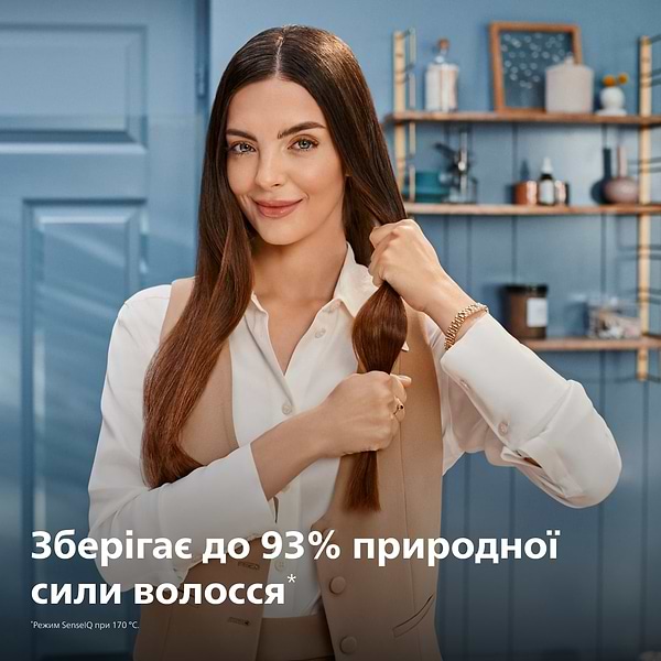 Фото - Выпрямитель волос Philips BHS838/00 с технологией SenseIQ