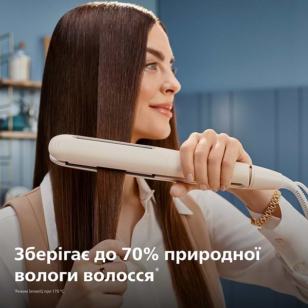 Фото - Выпрямитель волос Philips BHS838/00 с технологией SenseIQ