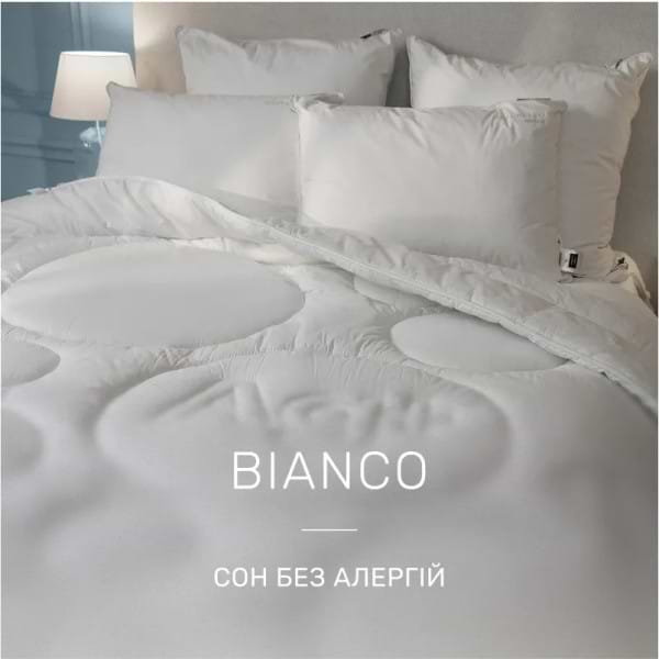 Фото - Ковдра зимова двоспальна MirSon Bianco №644 з евкаліптом 172х205 (2200000858009)