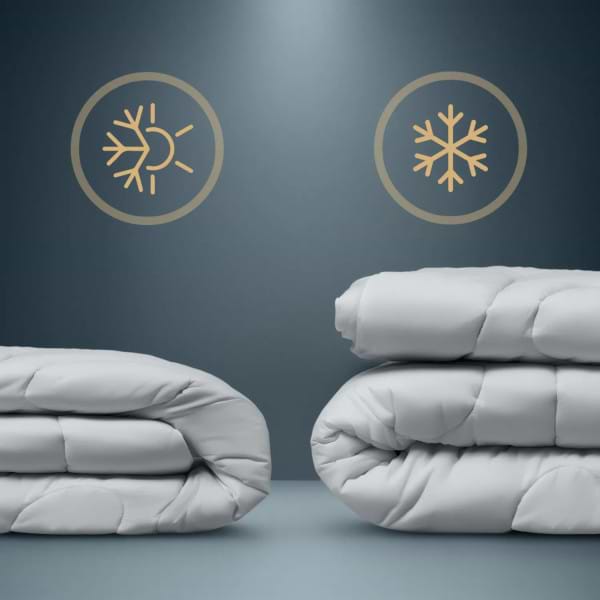 Фото - Ковдра зимова двоспальна MirSon Bianco №644 з евкаліптом 172х205 (2200000858009)