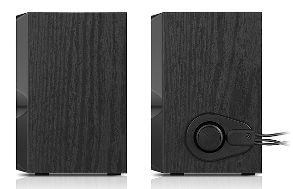 Фото - Комп'ютерна акустика компактна 2.0 REAL-EL S-200 Black