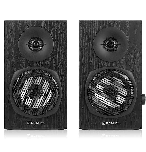 Фото - Компьютерная акустика компактная 2.0 REAL-EL S-225 Black