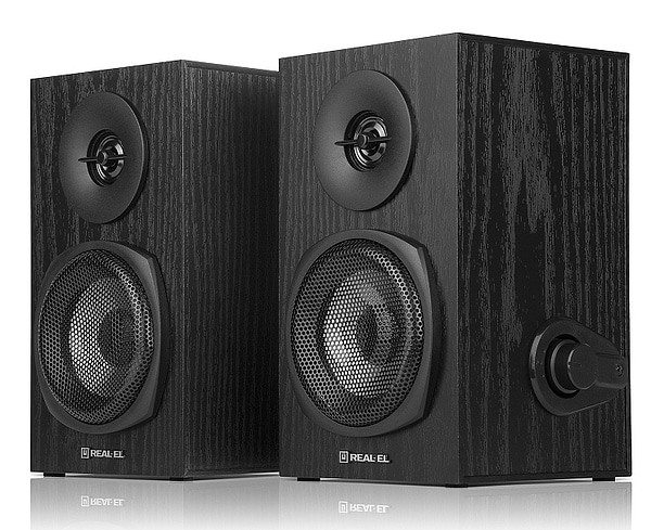 Фото - Компьютерная акустика компактная 2.0 REAL-EL S-225 Black