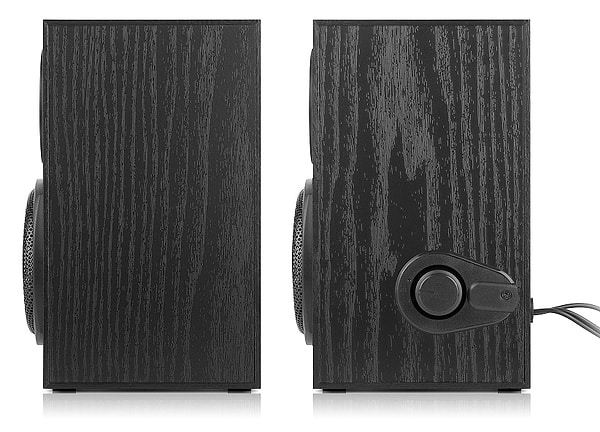 Фото - Компьютерная акустика компактная 2.0 REAL-EL S-225 Black