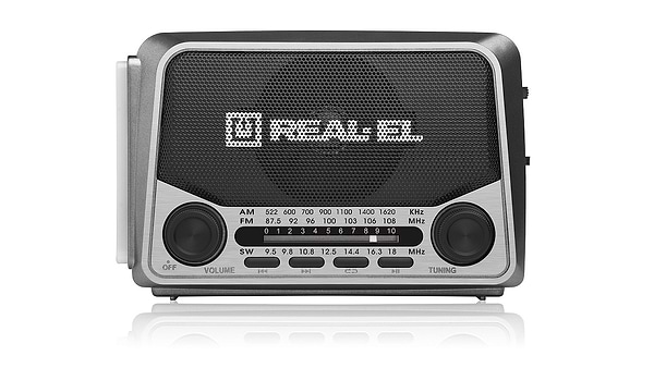 Фото - Радіоприймач REAL-EL X-525 Grey