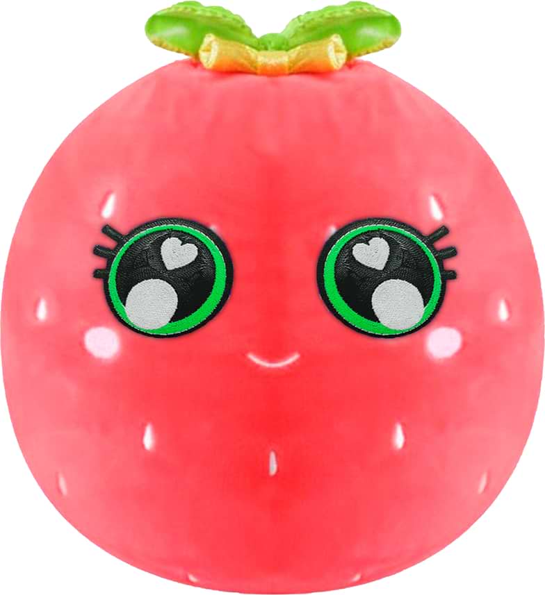 М'яка іграшка Biggies серії Little Foodies W2 - ПОЛУНИЦЯ (BIG002-ST)