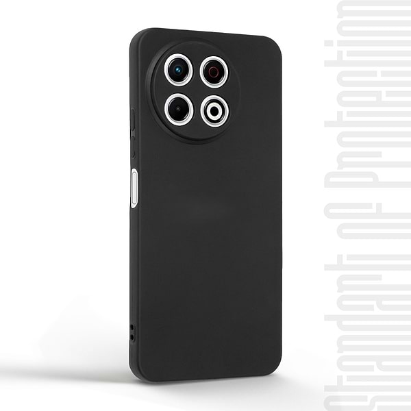 Фото - Чохол для смартфону Armorstandart Matte Slim Fit for Tecno Spark 30 Pro 4G (KL7) Camera cover Black (ARM83317)