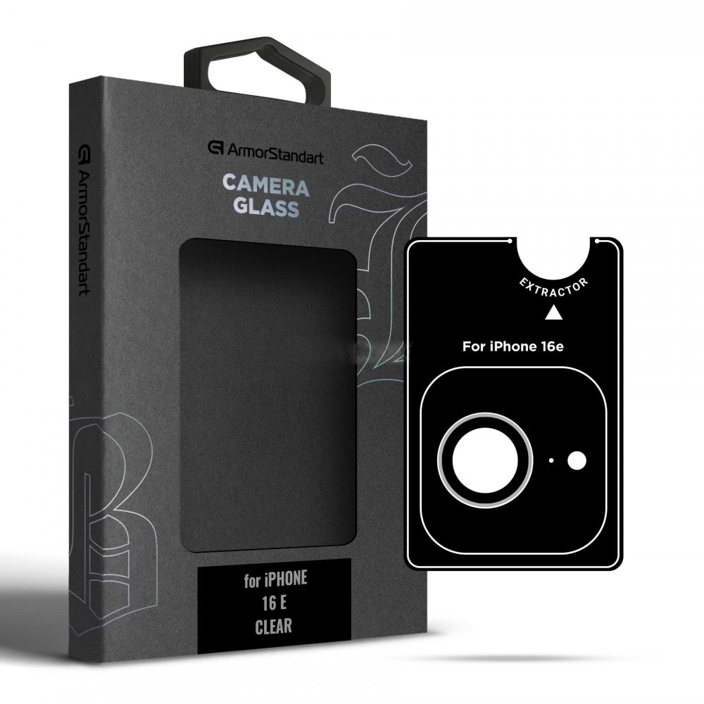 Защитное стекло для смартфона Armorstandart для камеры Supreme BI for iPhone 16e Clear (ARM84427)