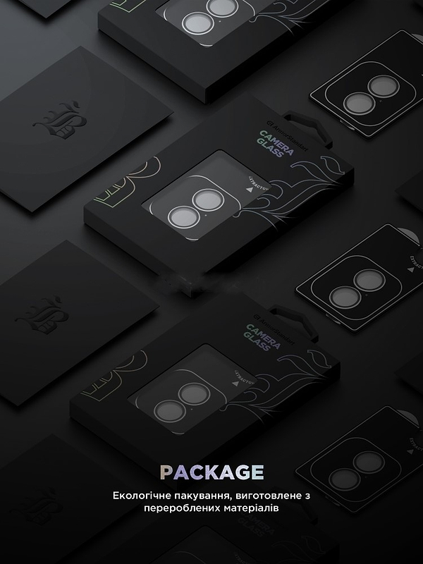 Фото - Захисне скло для смартфону Armorstandart для камери Supreme BI for iPhone 16e Black (ARM84426)