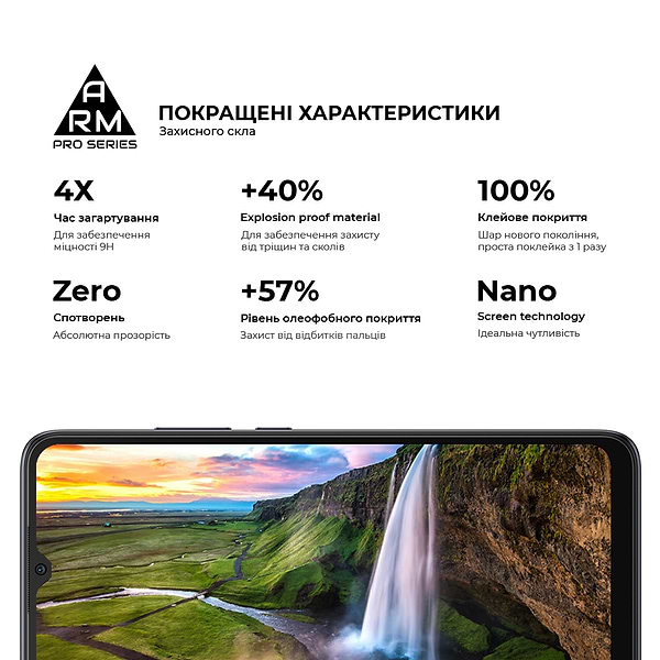 Фото - Захисне скло для смартфону Armorstandart Icon for Xiaomi Redmi 10C Black (ARM61297)