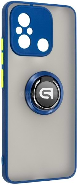 Чохол для смартфону Armorstandart Frosted Matte Ring for Xiaomi Redmi 12C Navy Blue (ARM68372)